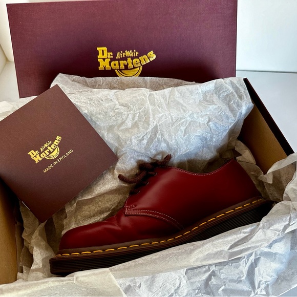 Dr. Martens 1461 VINTAGE MADE IN ENGLAND OXFORD SHOES - Picture 7 of 9